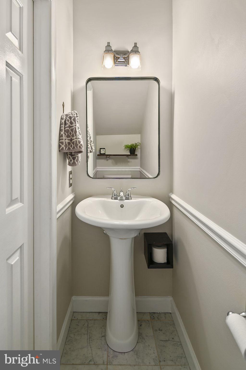 521 5th Street Northeast Washington, DC 20002 - Photo 12 of 48 Main level powder room