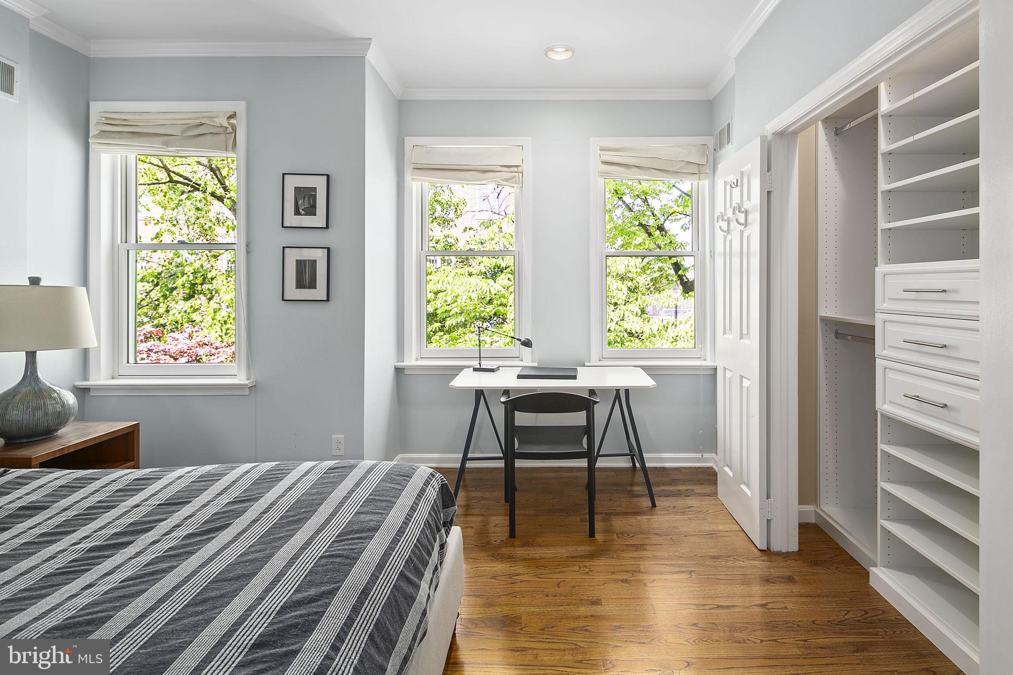521 5th Street Northeast Washington, DC 20002 - Photo 22 of 48 Large new windows and a perfect desk nook