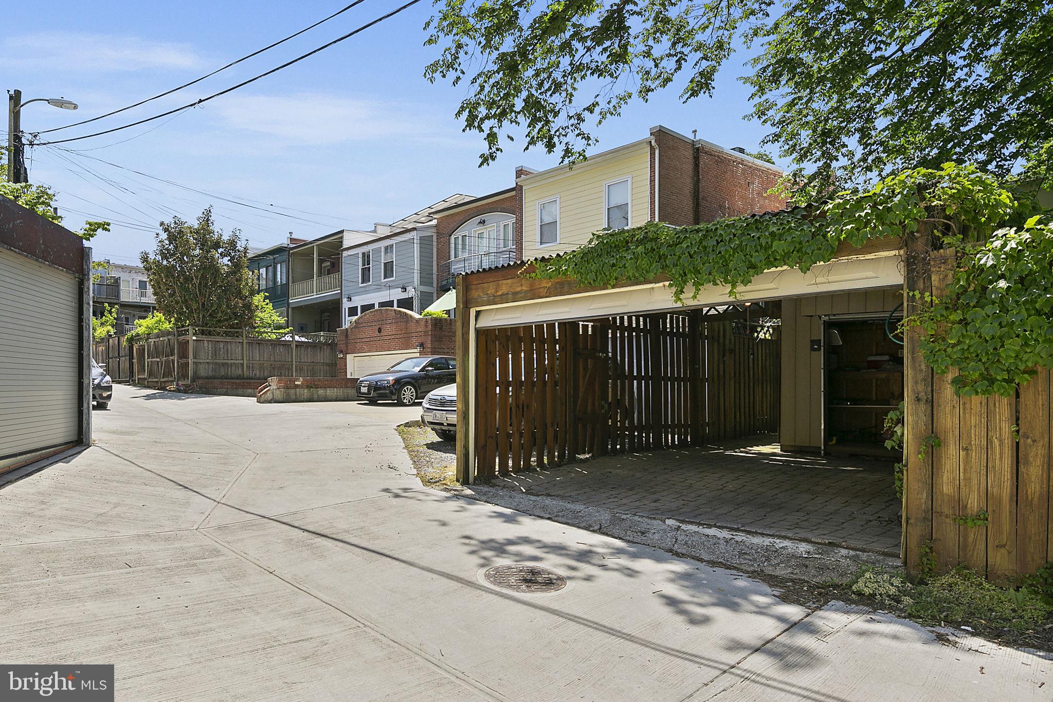 521 5th Street Northeast Washington, DC 20002 - Photo 36 of 48 Oversized one car garage with Shed
