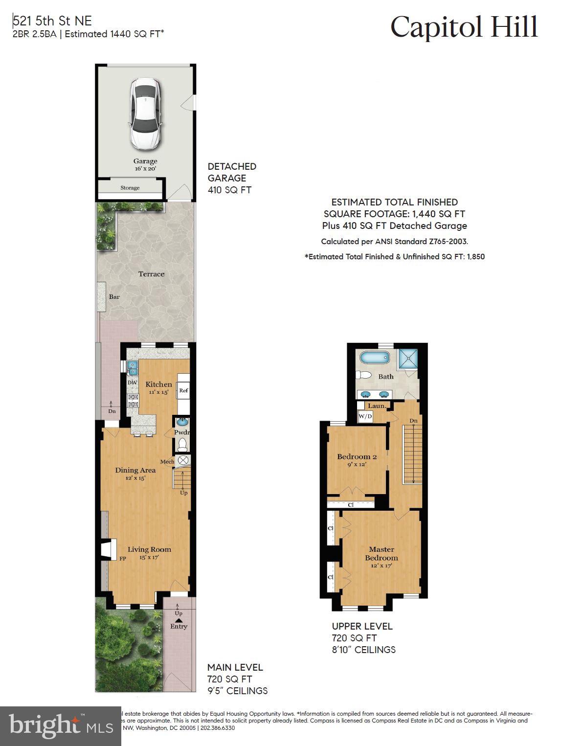 521 5th Street Northeast Washington, DC 20002 - Photo 48 of 48 Spacious open floor plan with high ceilings!