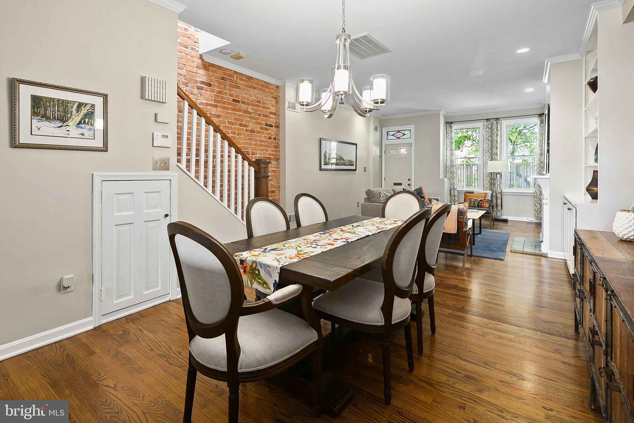 521 5th Street Northeast Washington, DC 20002 - Photo 9 of 48 Large dining room can easily seat 10