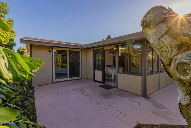 a view of a entryway door
