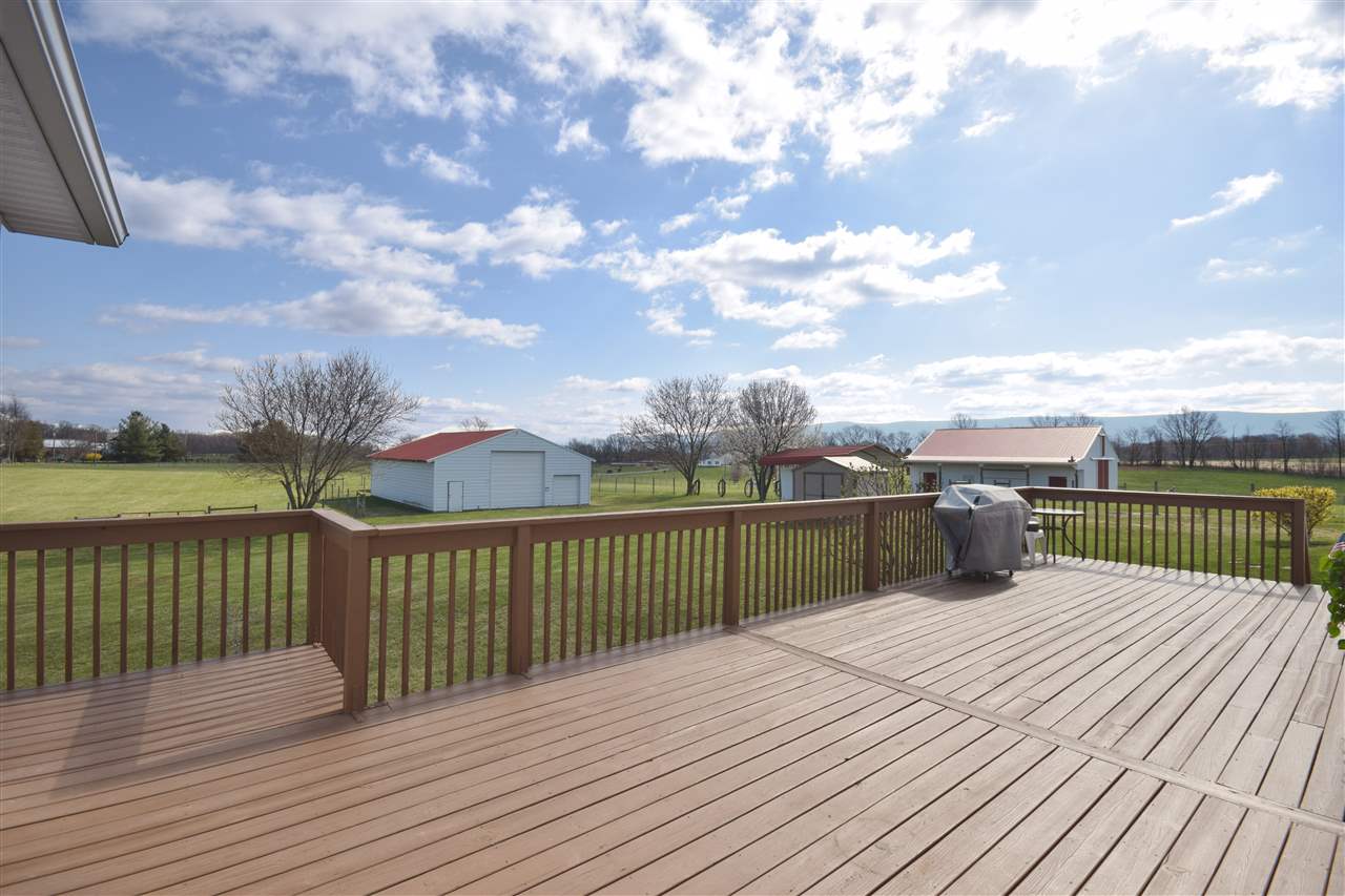 4613 Conicville Road Mount Jackson, VA 22842 - Photo 24 of 35 a view of a balcony with wooden floor