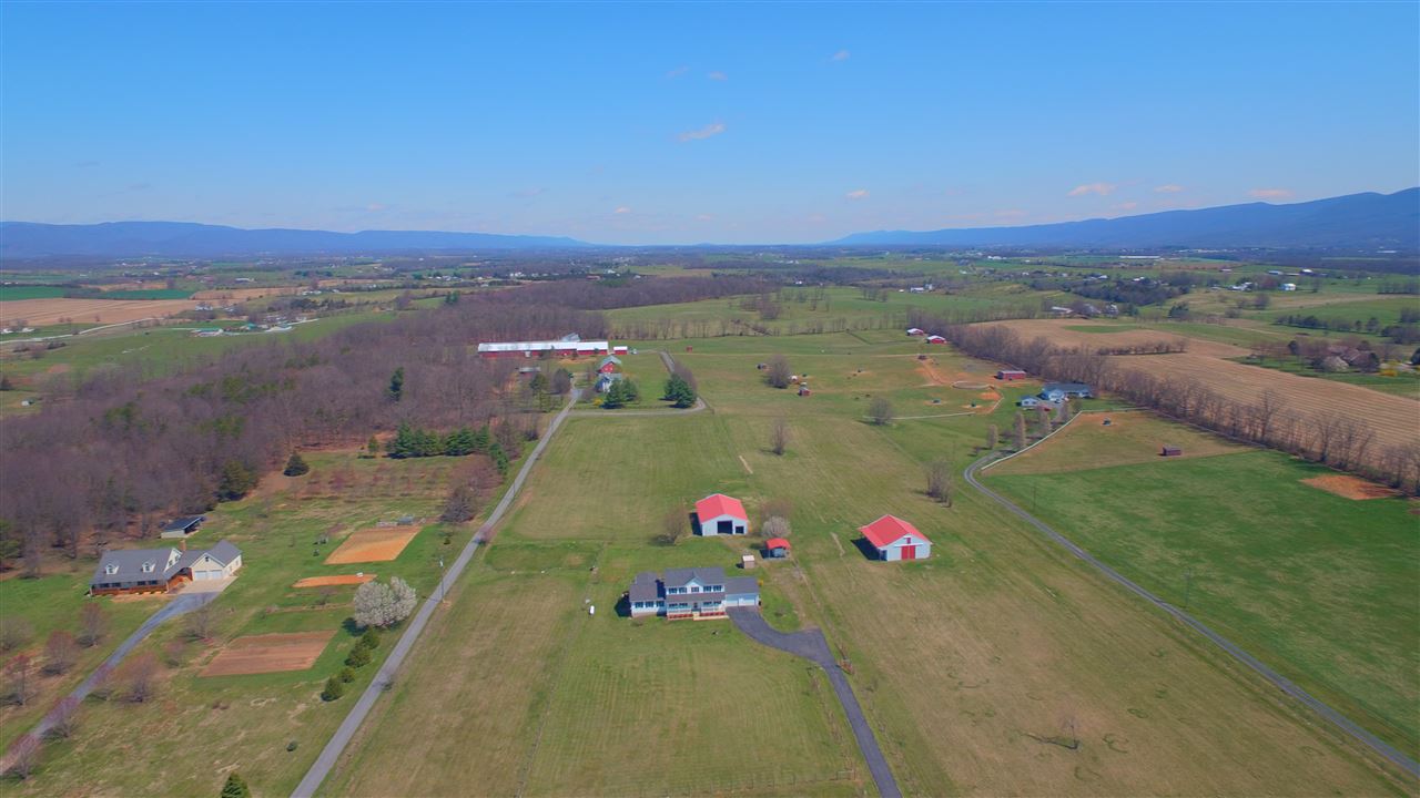 4613 Conicville Road Mount Jackson, VA 22842 - Photo 4 of 35 an aerial view of house with yard