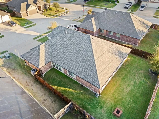 swimming pool with a yard