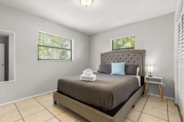 a view of bedroom with furniture