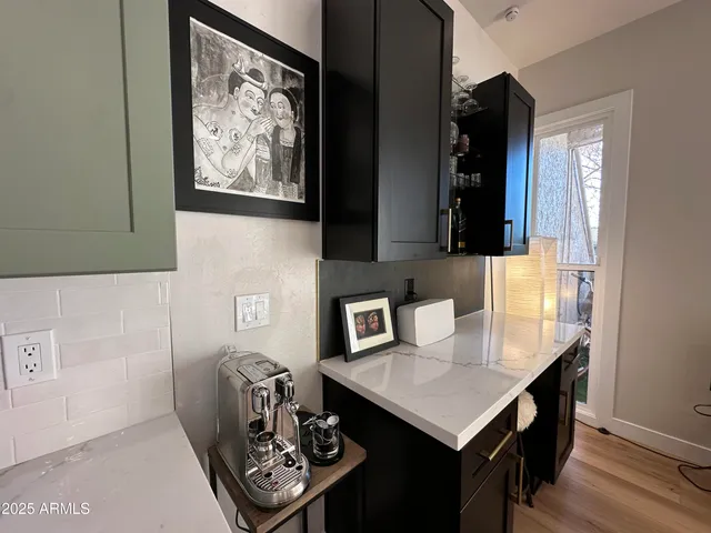 a utility room with a washer and dryer