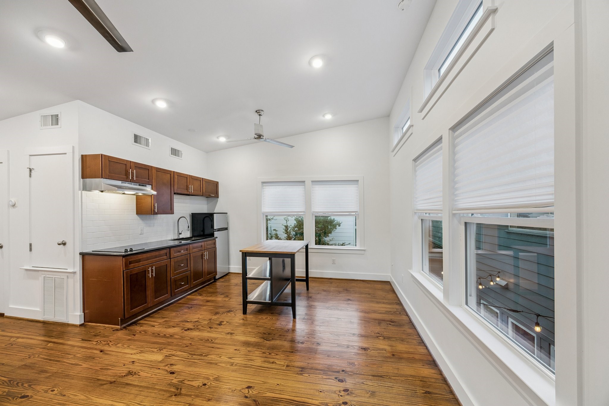 2420 Locke Lane Houston, TX 77019 - Photo 36 of 37 Another view of the kitchen in the apartment above the carport.