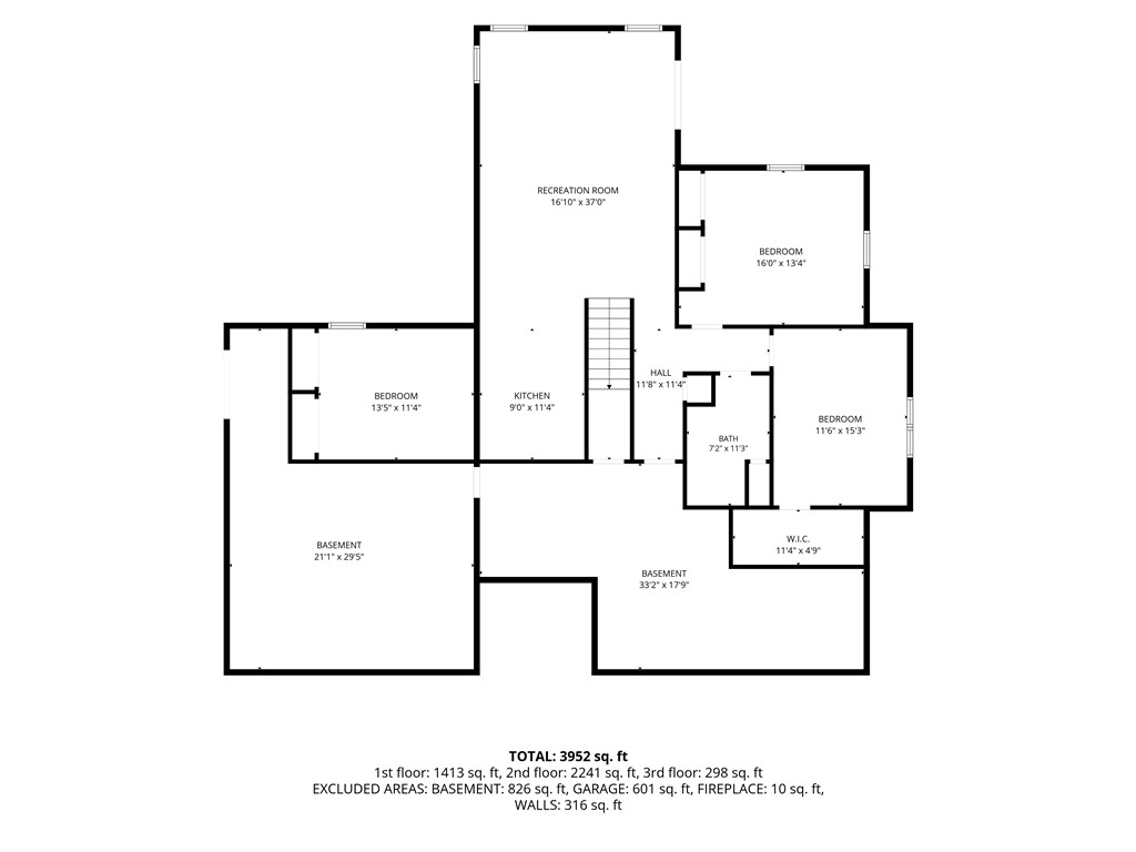 932 Bay Ridge Drive Salem, SC 29676 - Photo 47 of 48 Floor Plan