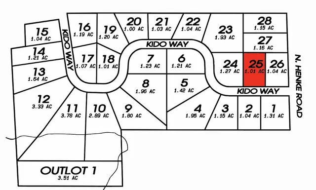 $95,000 | Lot 25 Kido, Milton, WI 53563