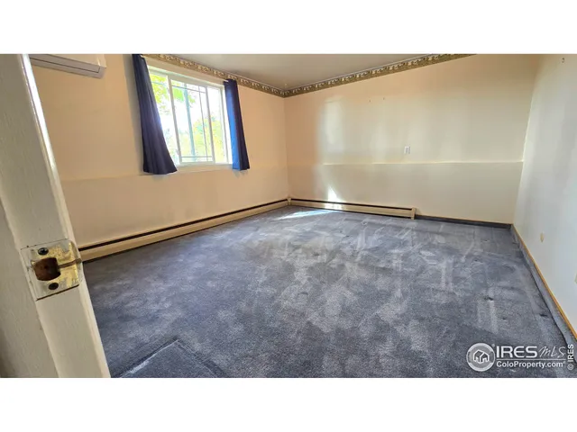 a open area with wooden floor