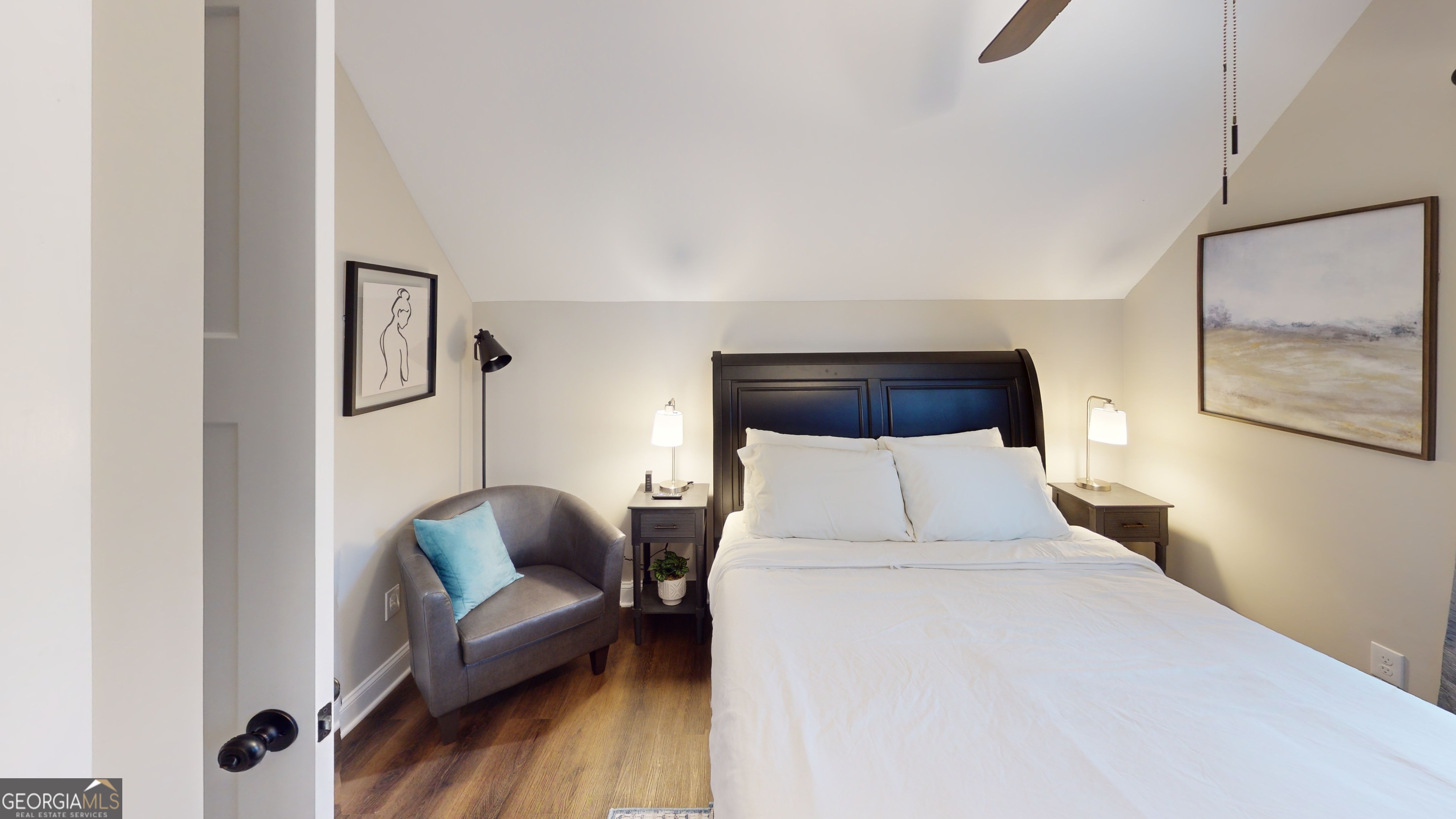 40 Luther Knight Road Southeast Cartersville, GA 30121 - Photo 5 of 22 a bedroom with a bed couch and a mirror