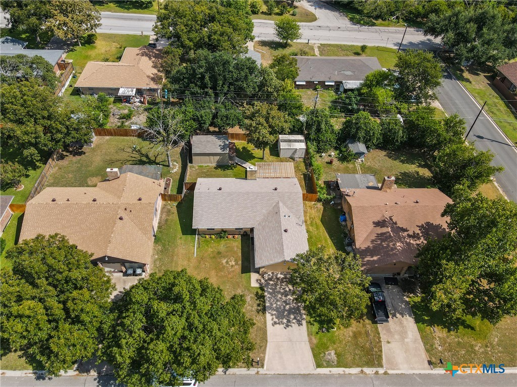 3909 Fairway Drive Temple, TX 76502 - Photo 20 of 24 an aerial view of a house with a garden
