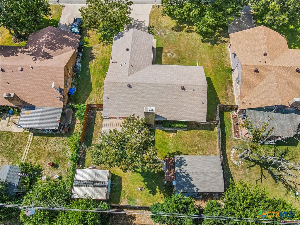 3909 Fairway Drive Temple, TX 76502 - Photo 21 of 24 an aerial view of a house with a yard