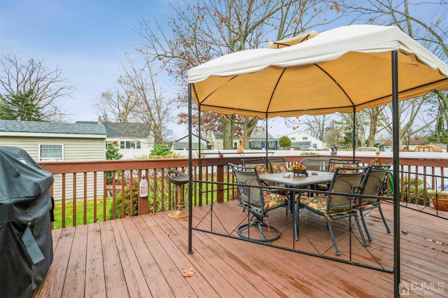17 Longview Road Old Bridge, NJ 08857 - Photo 17 of 18 a view of a balcony with chairs and wooden floor