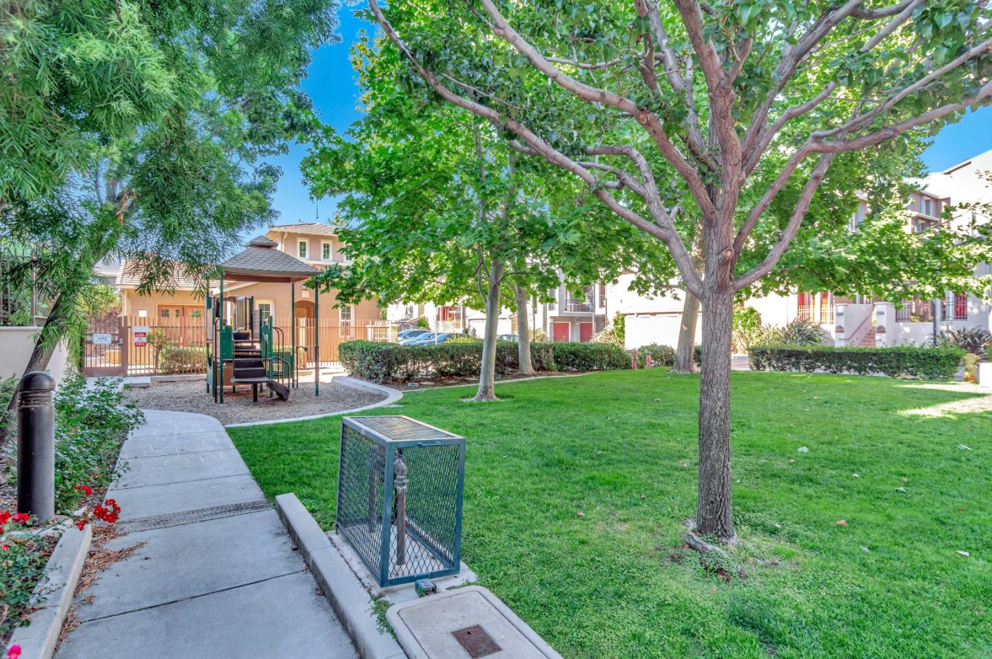 1814 Snell Place Milpitas, CA 95035 - Photo 49 of 49 a view of a patio with a garden