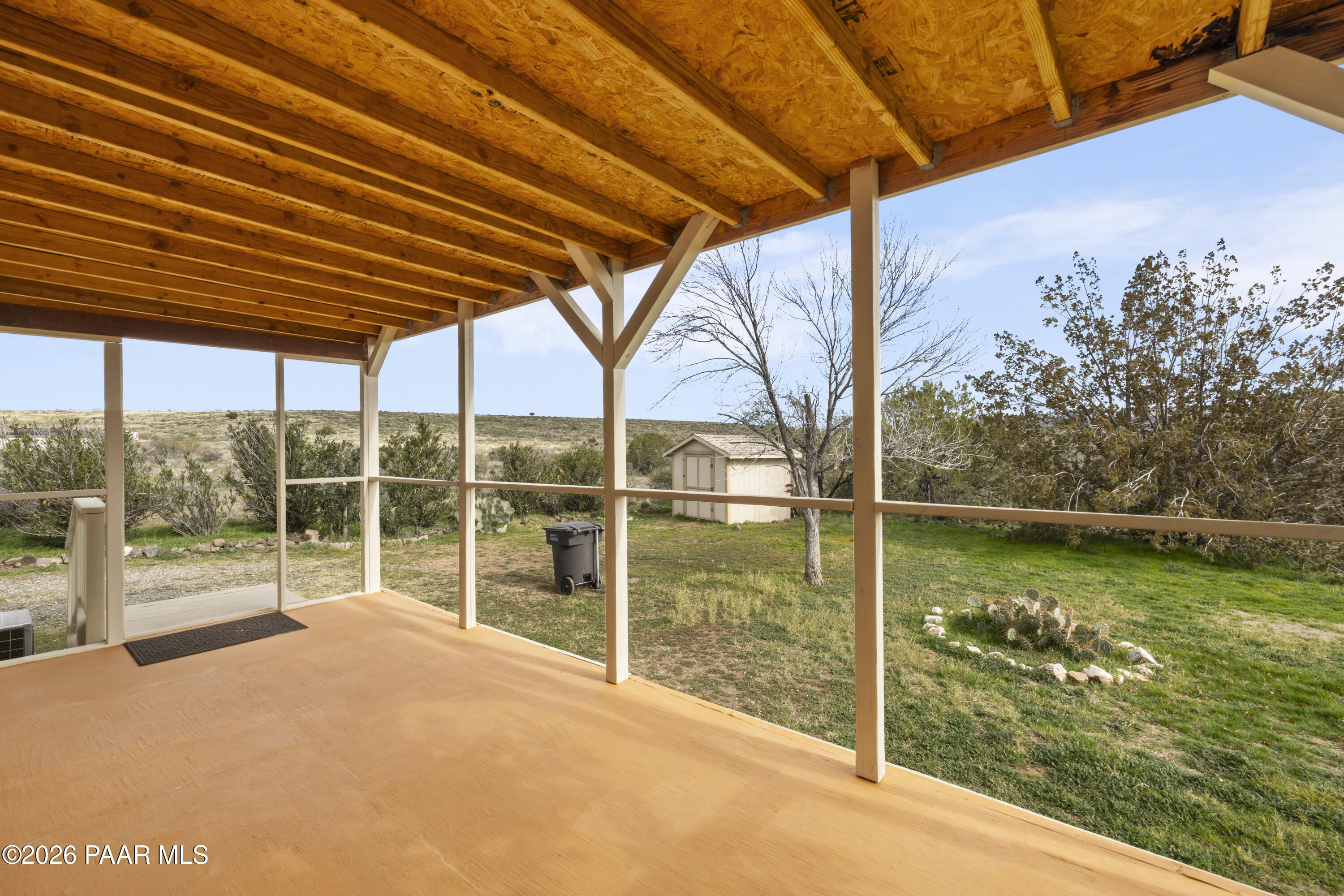 15455 South Rolling Ridge Drive Mayer, AZ 86333 - Photo 14 of 17 a view of a backyard