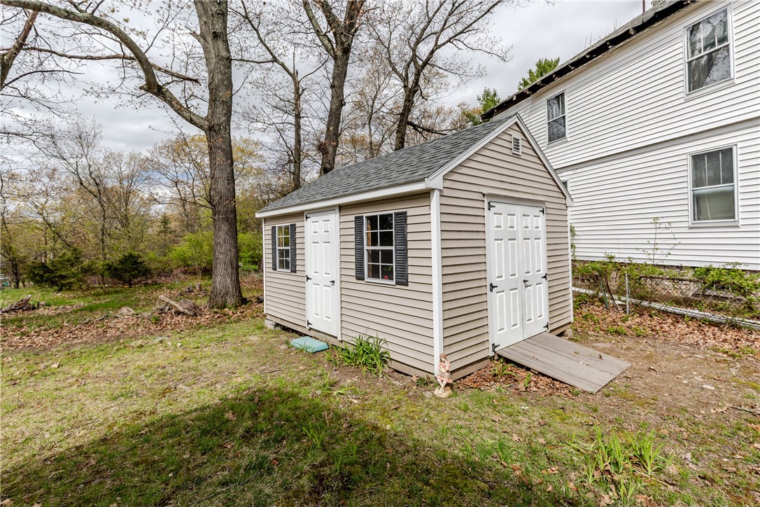 310 Mendon Road Attleboro, MA 02703 - Photo 30 of 34 Yard with shed