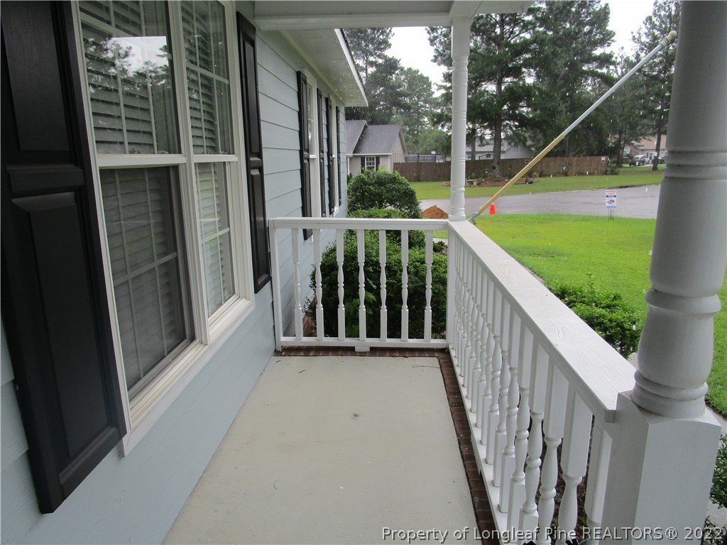 800 Turkey Ridge Drive Fayetteville, NC 28314 - Photo 7 of 23 a view of balcony with yard