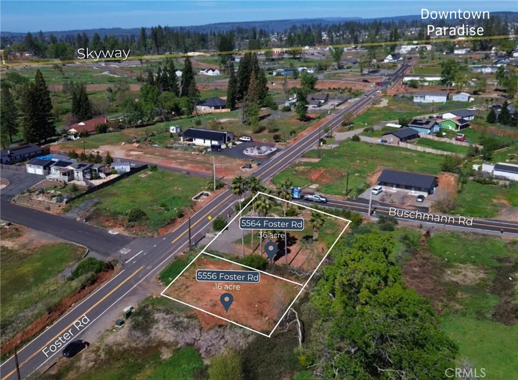 5556 Foster Road Paradise, CA 95969 - Photo 3 of 18 an aerial view of a city