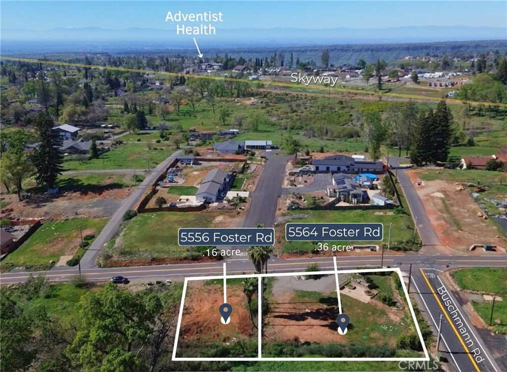 5556 Foster Road Paradise, CA 95969 - Photo 5 of 18 an aerial view of a tennis court