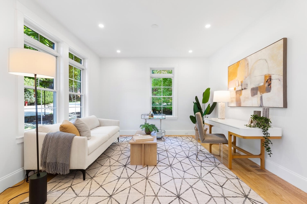 15 West Chardon Road Winchester, MA 01890 - Photo 7 of 42 a living room with furniture and a large window