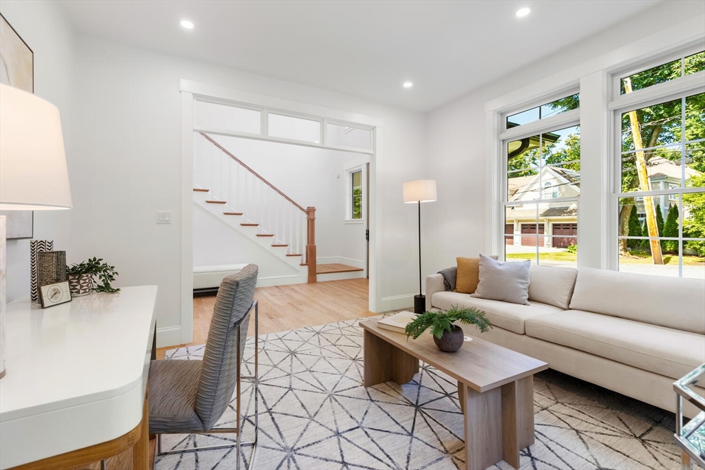 15 West Chardon Road Winchester, MA 01890 - Photo 8 of 42 a living room with furniture and wooden floor