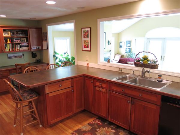 167 Bare Hill Road Boxford, MA 01921 - Photo 10 of 28 a kitchen with a sink and cabinets