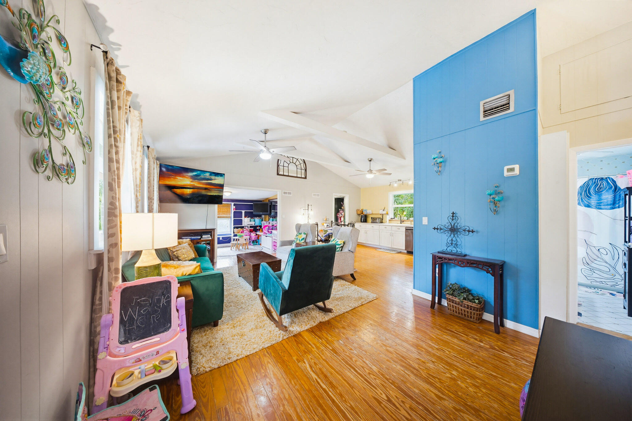 1258 Division Street Big Pine Key, FL 33043 - Photo 33 of 79 a living room with furniture and a fireplace