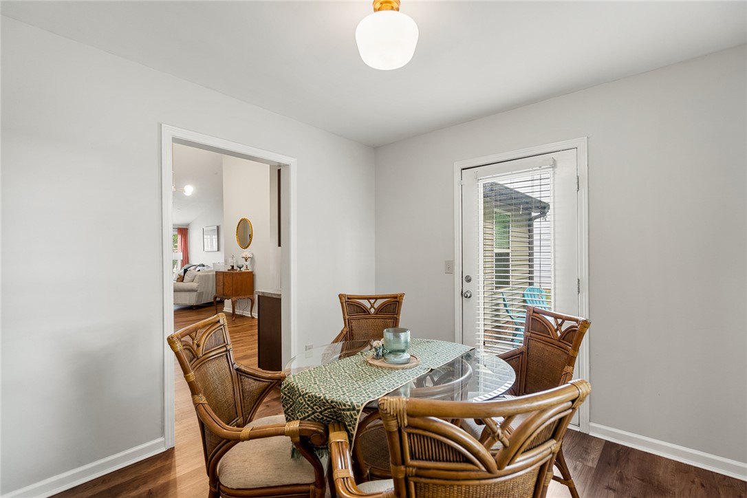108 Belspring Lane Anderson, SC 29621 - Photo 10 of 19 This inviting sunroom offers hardwood flooring and a glass-paned door