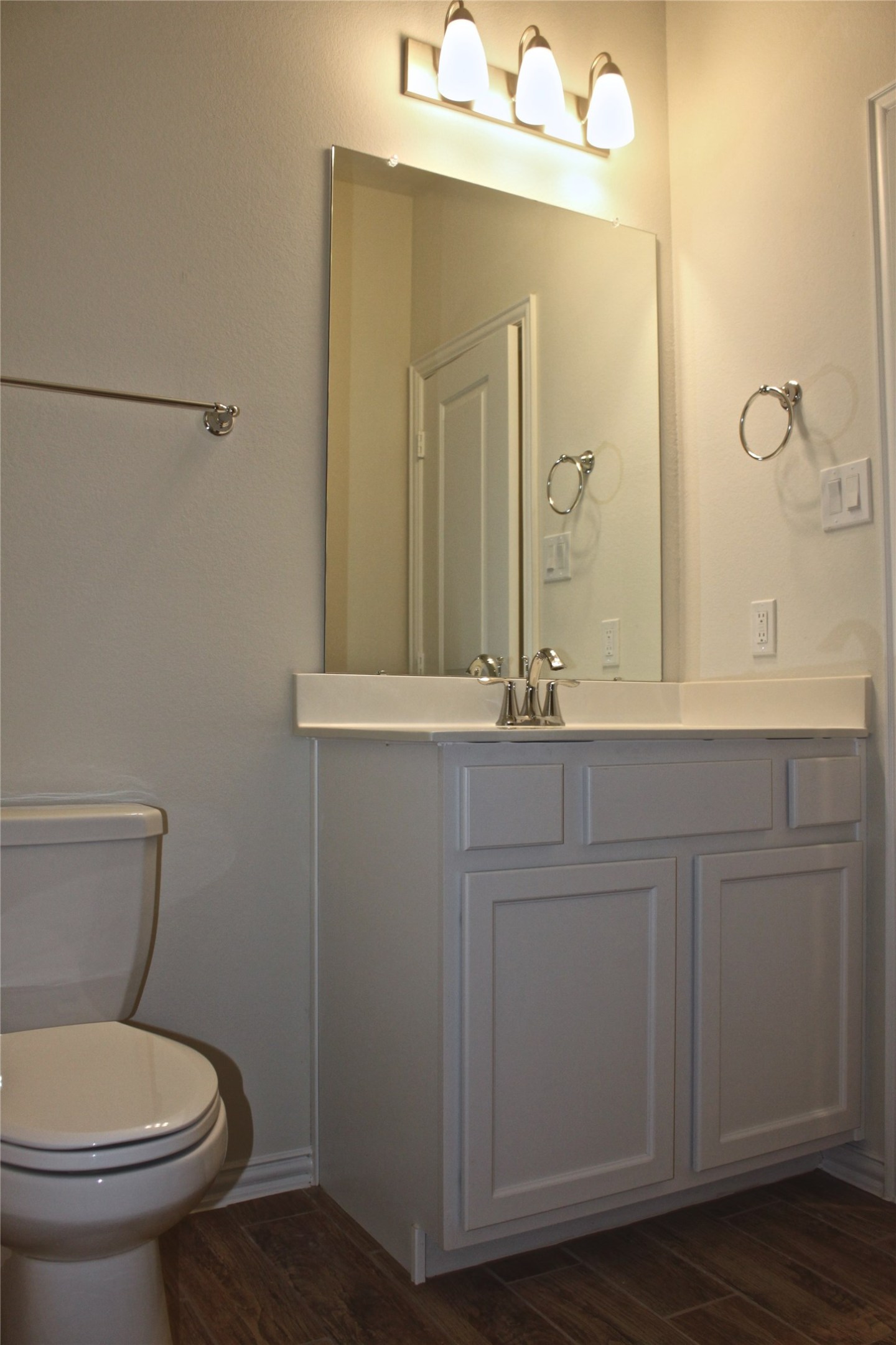 4408 Mimic Drive Spring, TX 77386 - Photo 16 of 27 a bathroom with a sink and a mirror