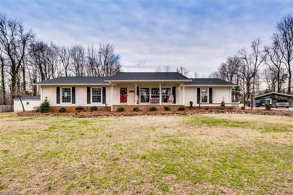 5031 Pliney Farlow Road Trinity, NC 27370 - Photo 3 of 28 Beautiful Rocking Chair Front Porch Perfect For Your Morning Coffee!