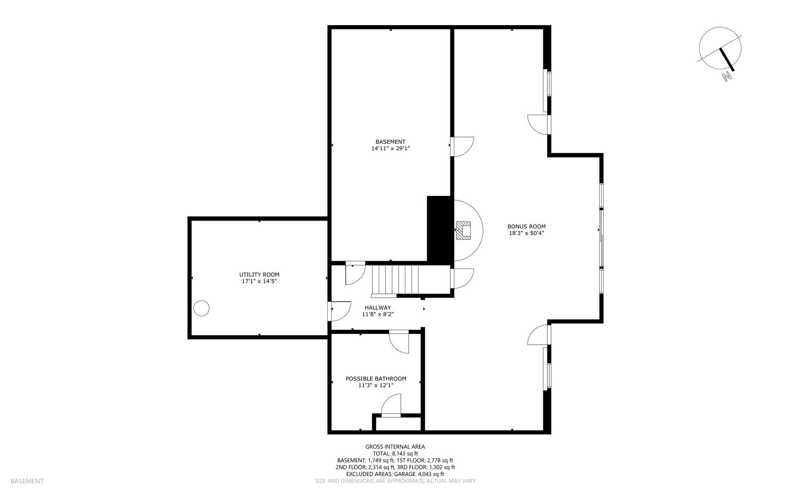 1194 Mercer Road Mercer, ME 04957 - Photo 123 of 124 Bonus space and Basement storage