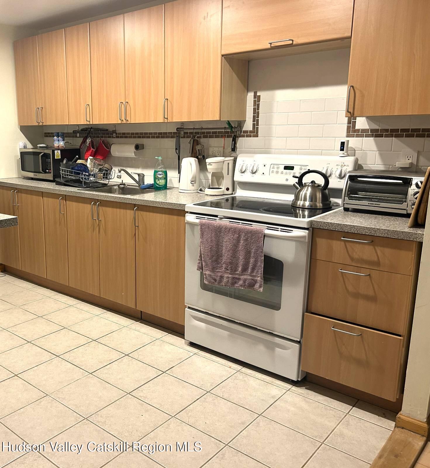 375 North Lake Road Haines Falls, NY 12436 - Photo 15 of 25 a kitchen with stainless steel appliances a sink and a cabinets
