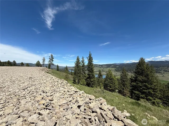 a view of a yard with an outdoor space