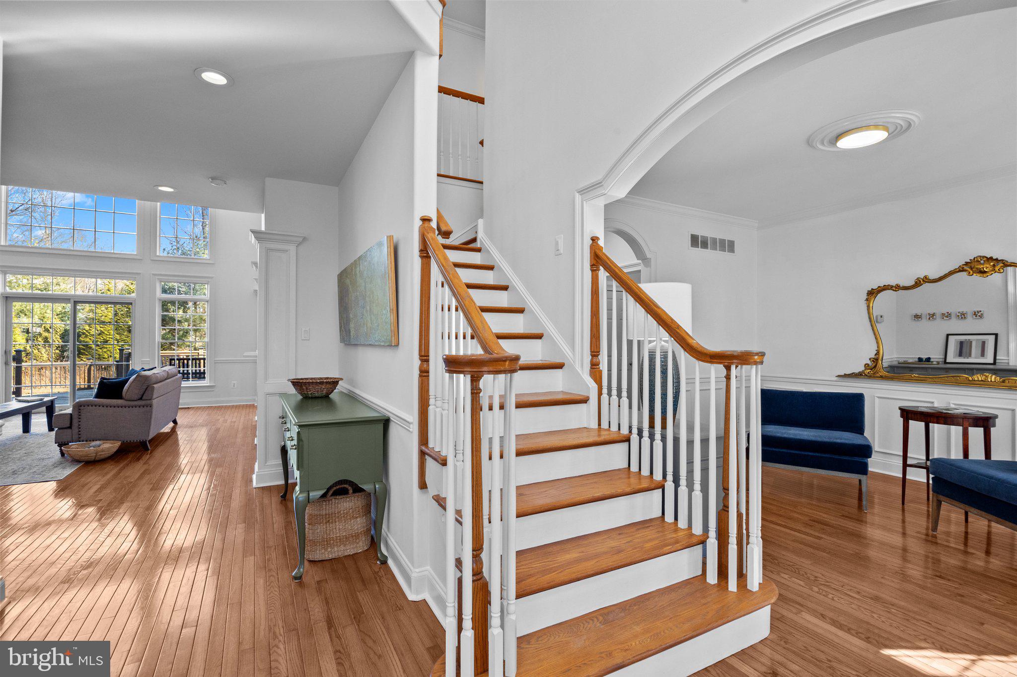 3216 Aquetong Road Doylestown, PA 18902 - Photo 4 of 54 a living room with furniture and a wooden floor