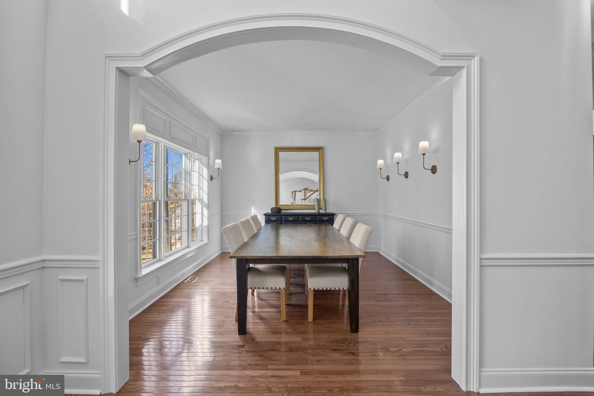 3216 Aquetong Road Doylestown, PA 18902 - Photo 8 of 54 a workspace with wooden floor