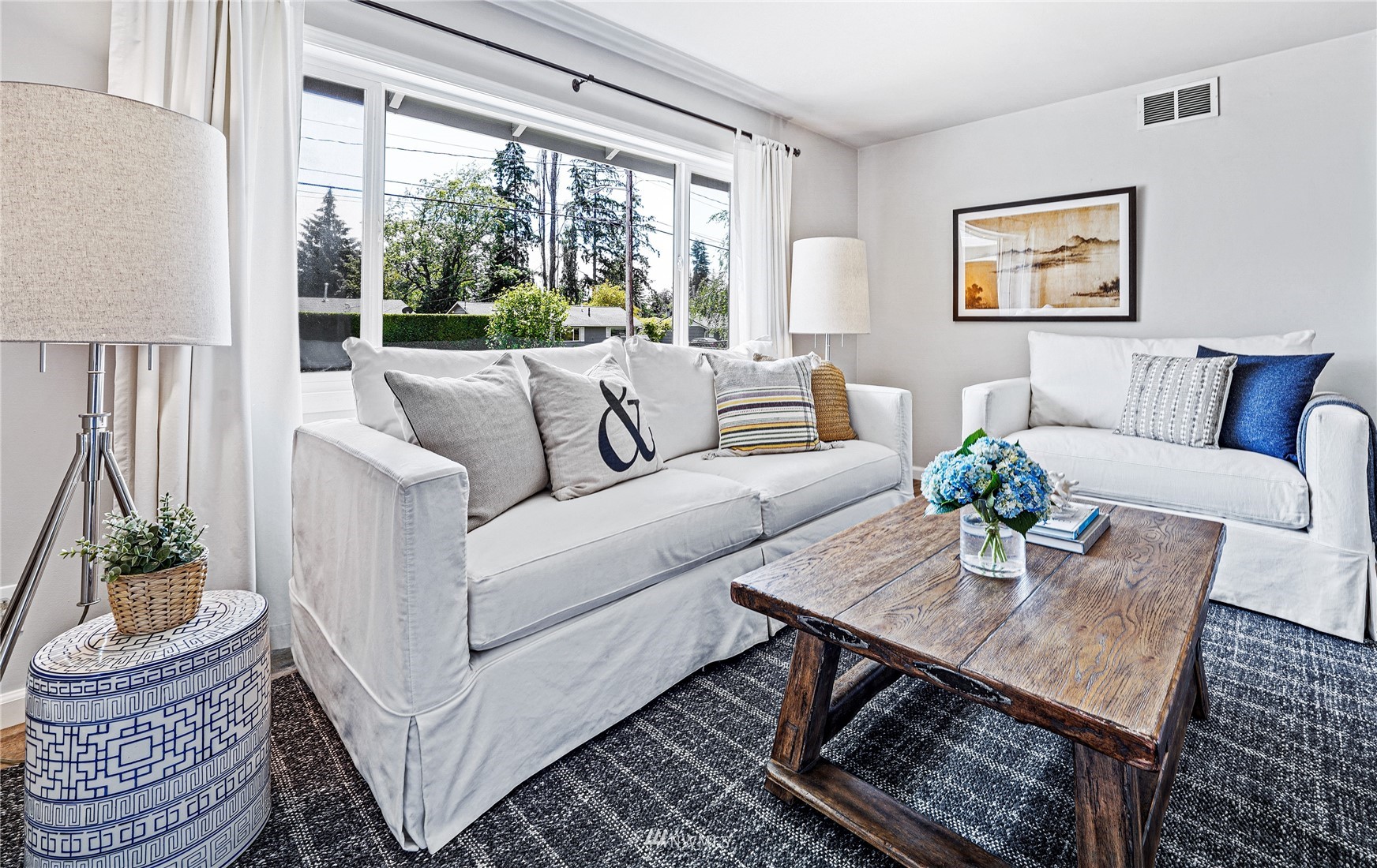 3908 Northeast 22nd Street Renton, WA 98056 - Photo 4 of 32 a living room with furniture and a large window