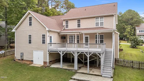 a view of a house with a porch