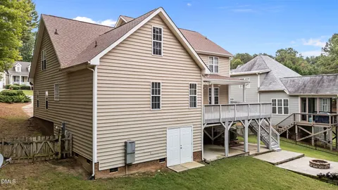 a view of a house with a balcony