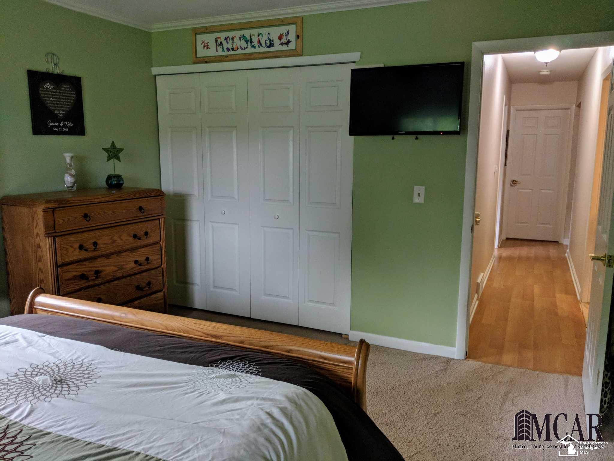 2755 West Temperance Road Temperance, MI 48182 - Photo 13 of 24 Master Bedroom View 2