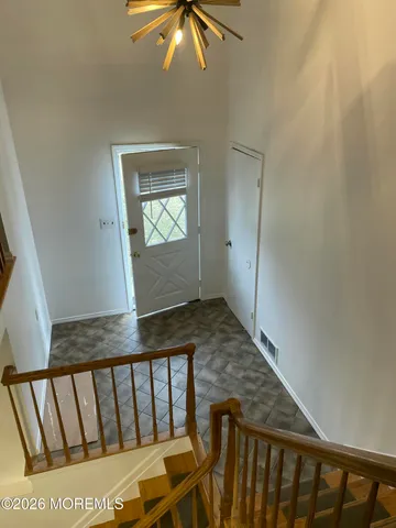 a view of wooden floor