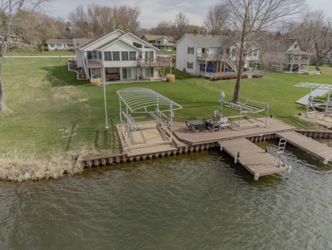 834 Breckenboro Road Lake Summerset, IL 61019 - Photo 35 of 39 an aerial view of a house with outdoor space