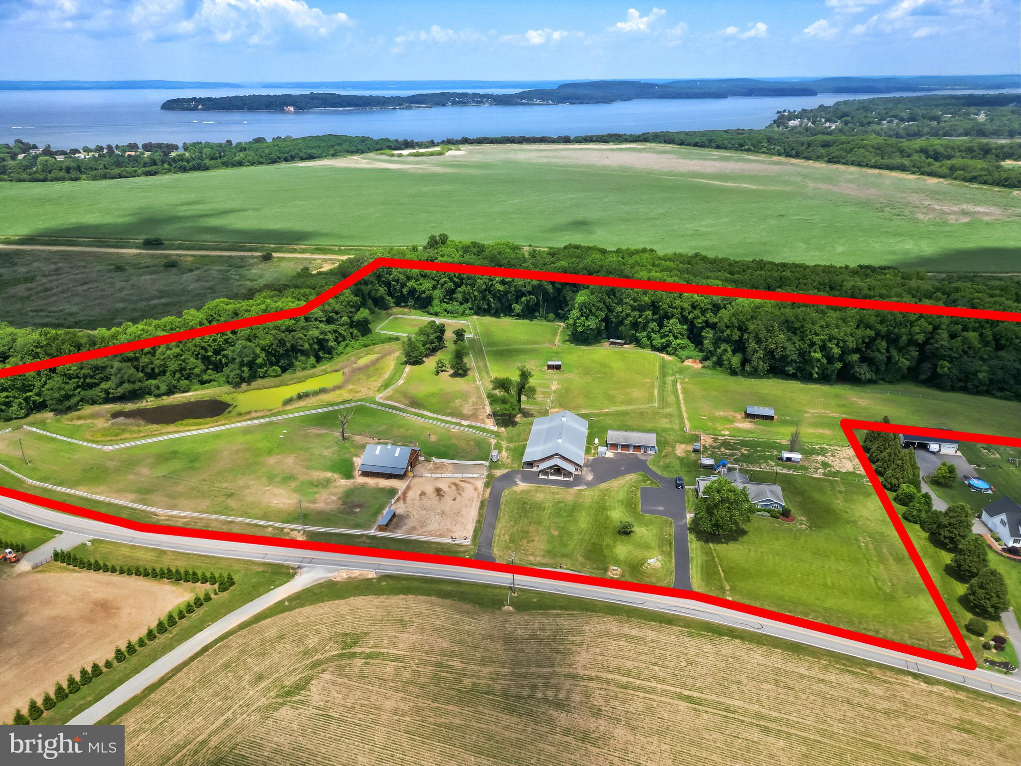 1089 Pond Neck Road Earleville, MD 21919 - Photo 1 of 50 Layout the 24 acres