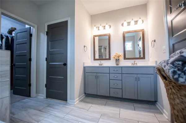 wooden floor in a room