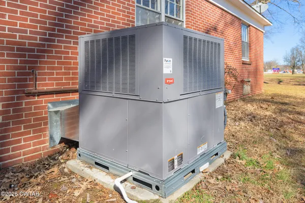 a view of street with large trees