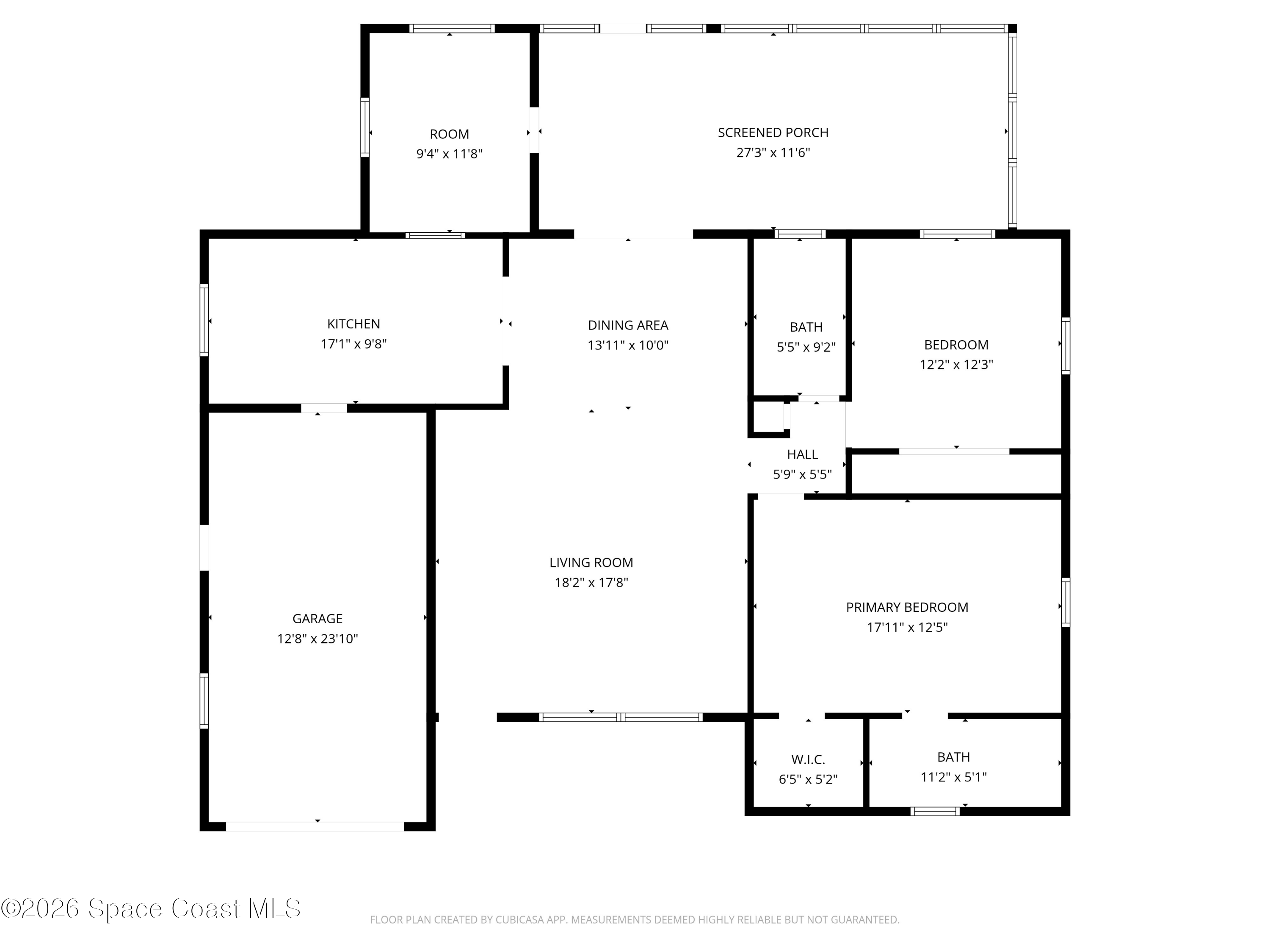 137 Concha Drive Sebastian, FL 32958 - Photo 29 of 29 a picture of a floor plan