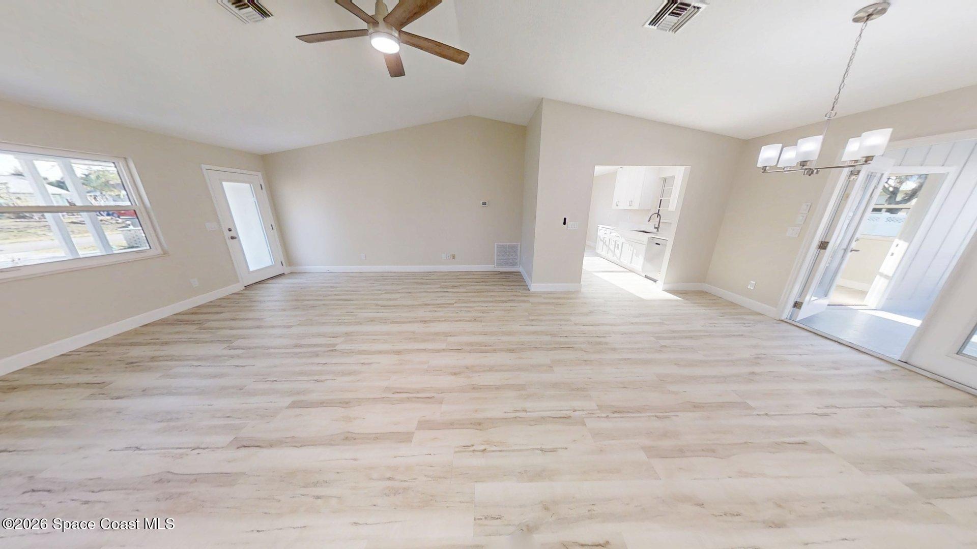 137 Concha Drive Sebastian, FL 32958 - Photo 3 of 29 a view of an empty room with a window