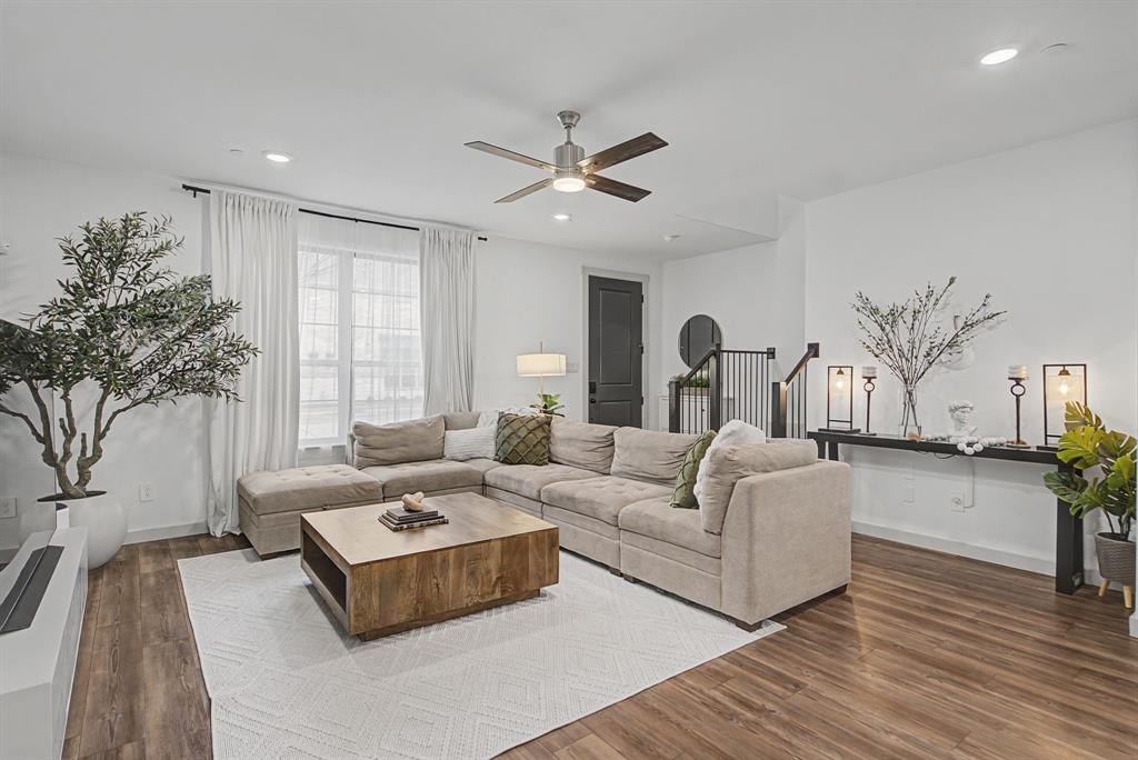 665 Vista Oak Road Lewisville, TX 75067 - Photo 1 of 1 a living room with furniture and a large window