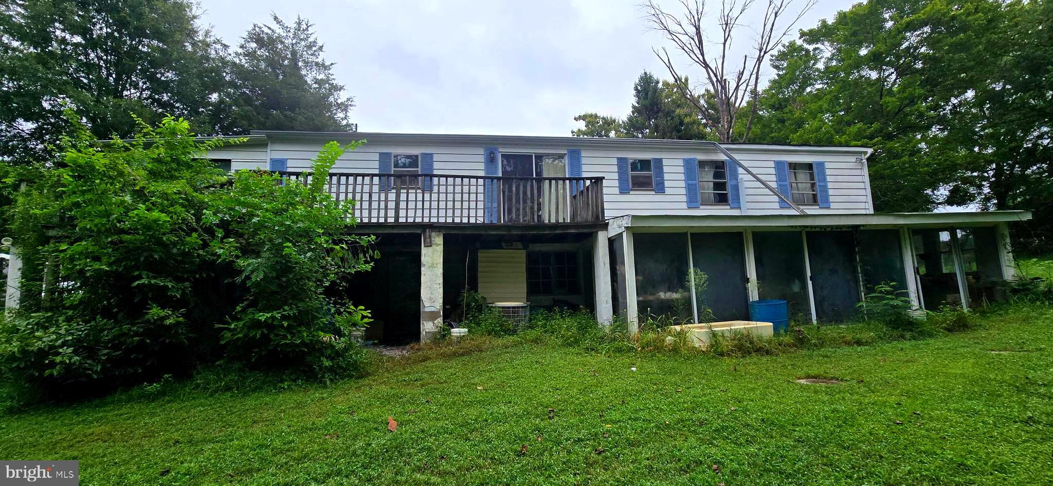 210 Buckler Road Huntingtown, MD 20639 - Photo 19 of 21 Back View of Home